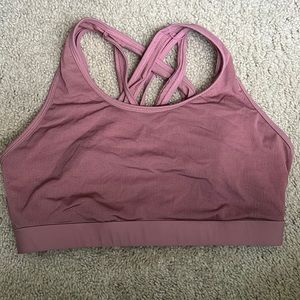 Fabletics Pink Sports Bra Size Large